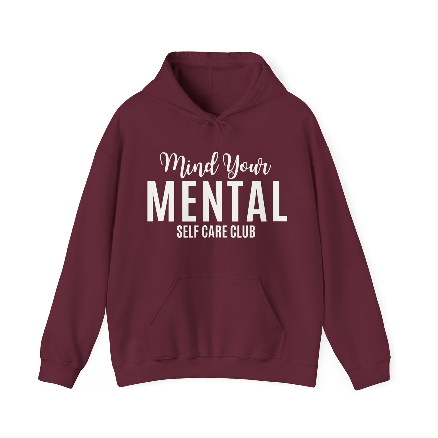 Mind Your Mental SCC Hooded Sweatshirt (White Logo)