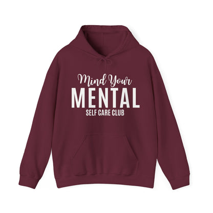 Mind Your Mental SCC Hooded Sweatshirt (White Logo)