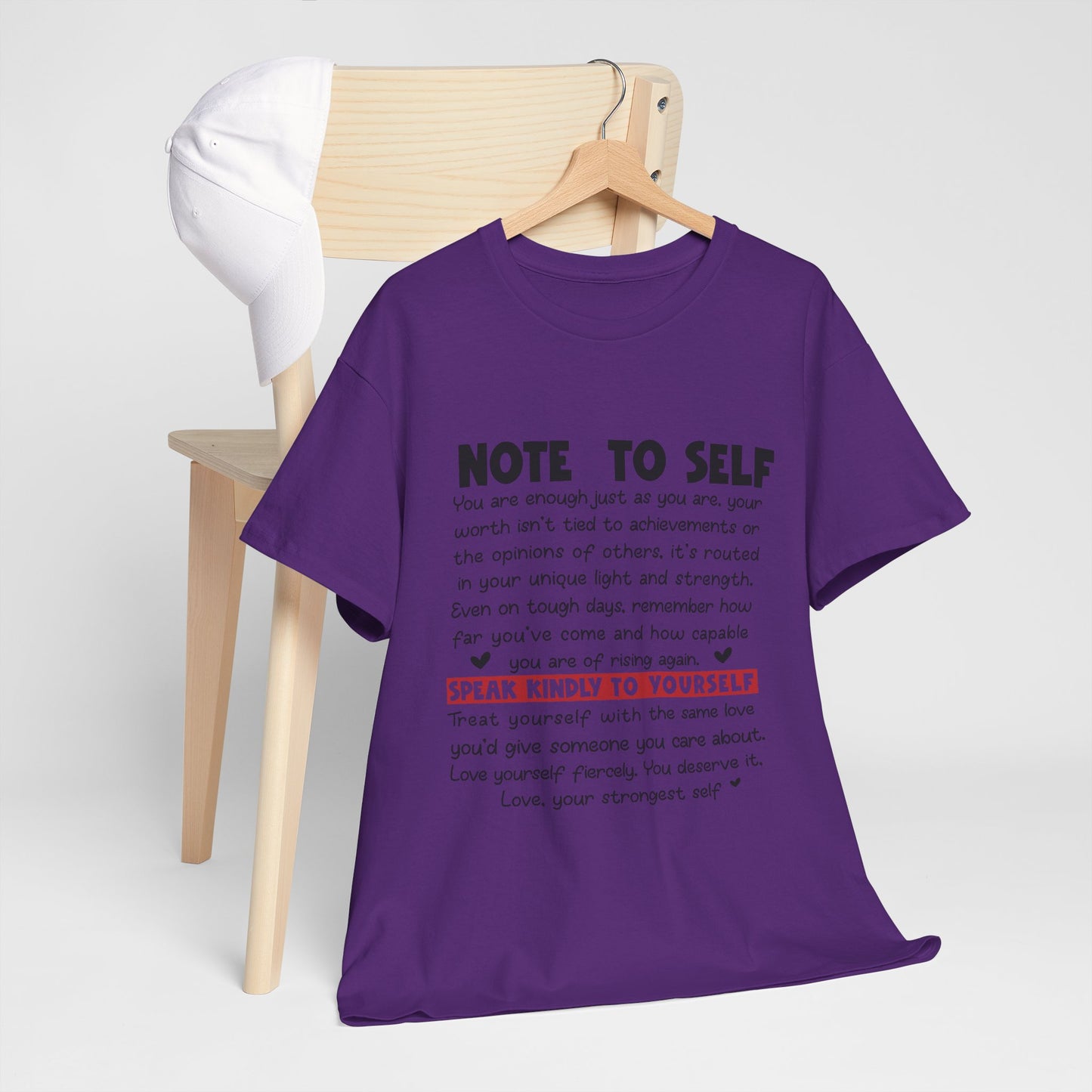 Note To Self | Unisex T-Shirt