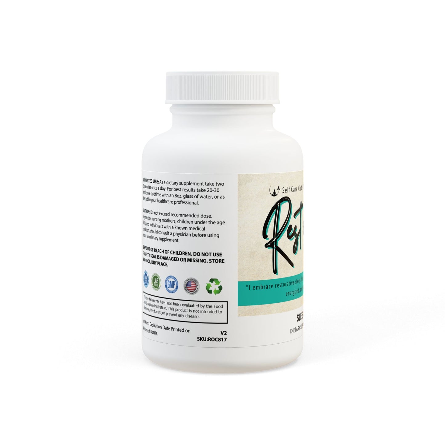 Rest + Reset Sleep Supplement (60 Capsules)