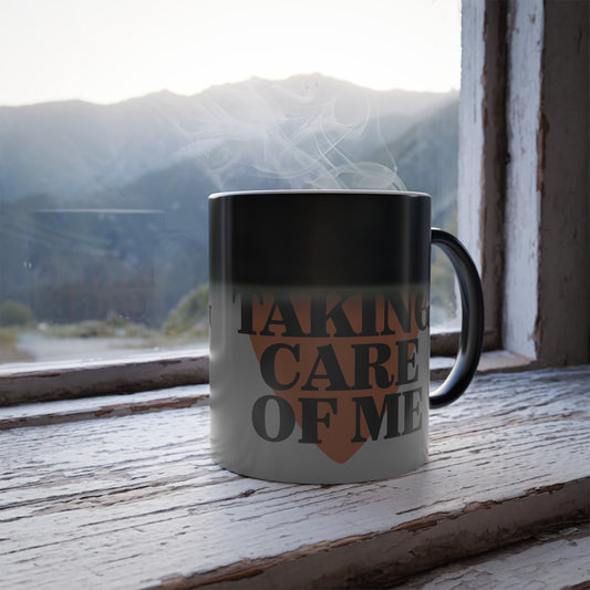 Currently Taking Care Of Me Color Morphing Mug, 11oz