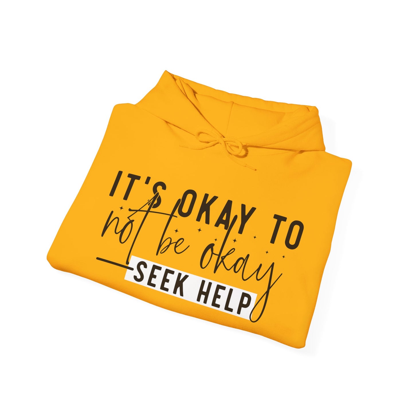 SEEK HELP Hooded Sweatshirt