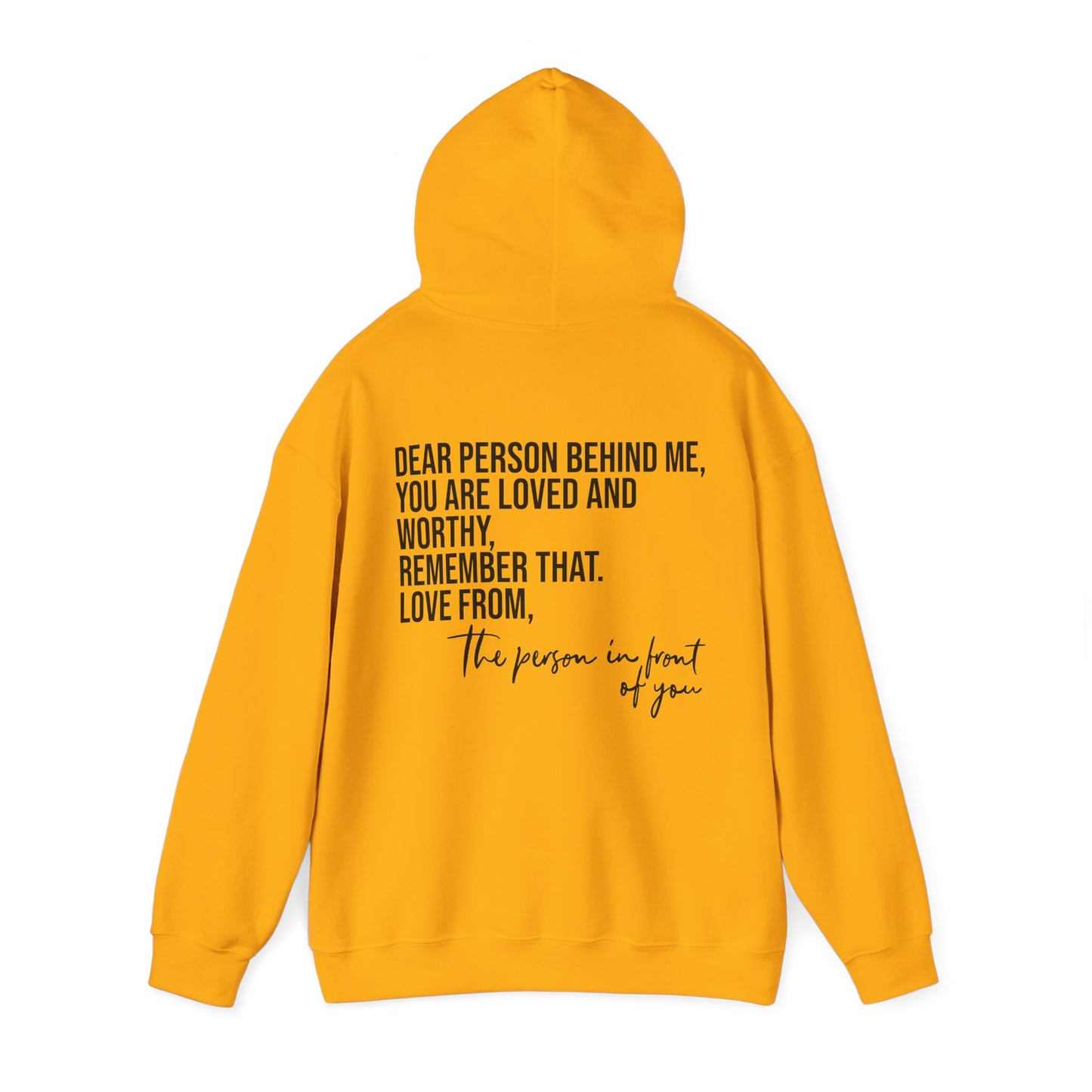 DPBM, You Are Loved & Worthy Hooded Sweatshirt