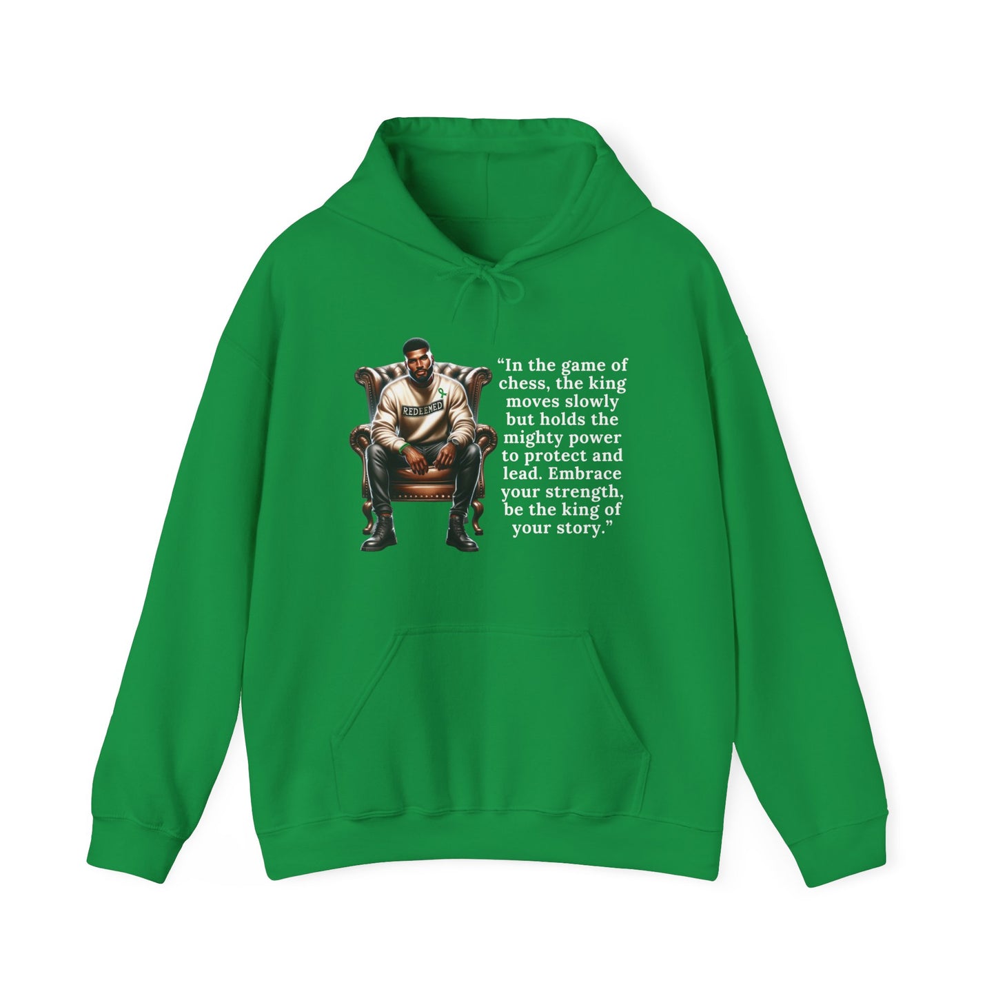 Redeemed King Hooded Sweatshirt