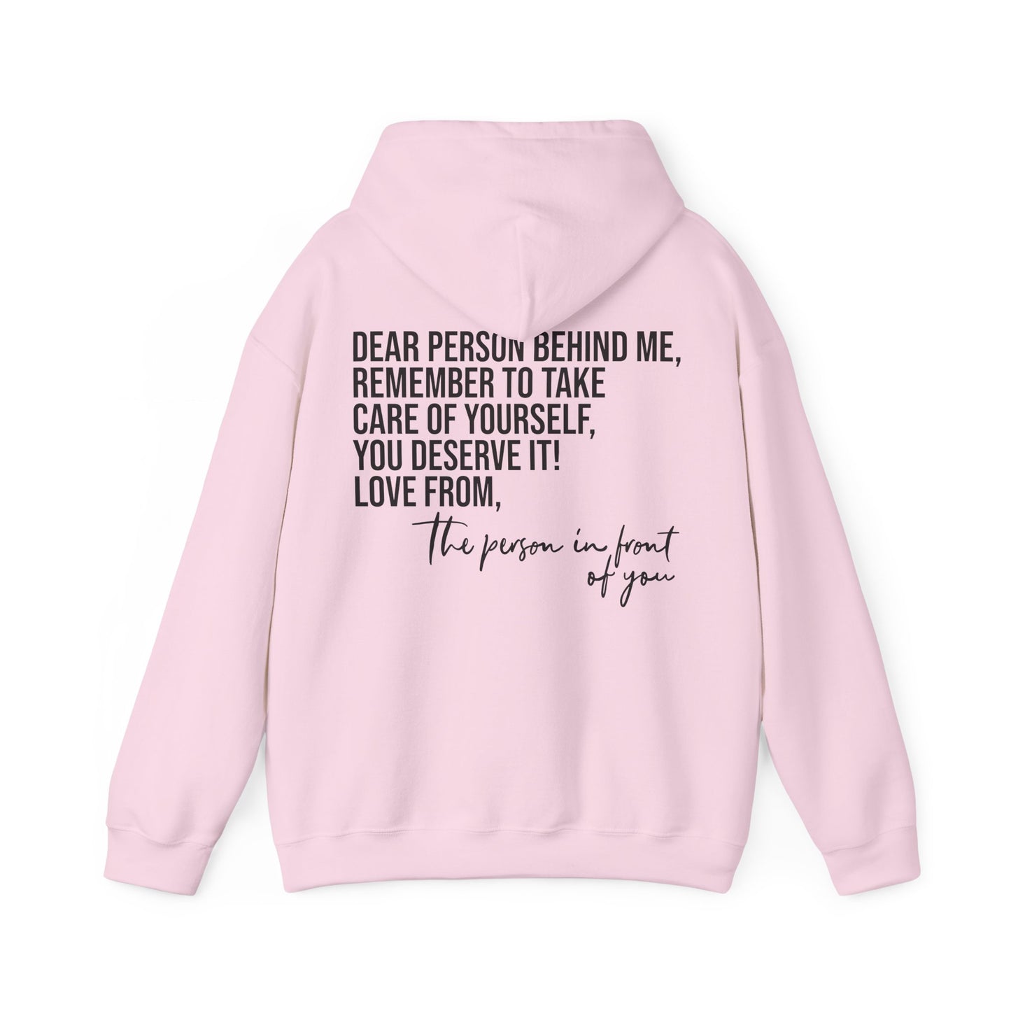 Sudadera con capucha DPBM, Cuídate