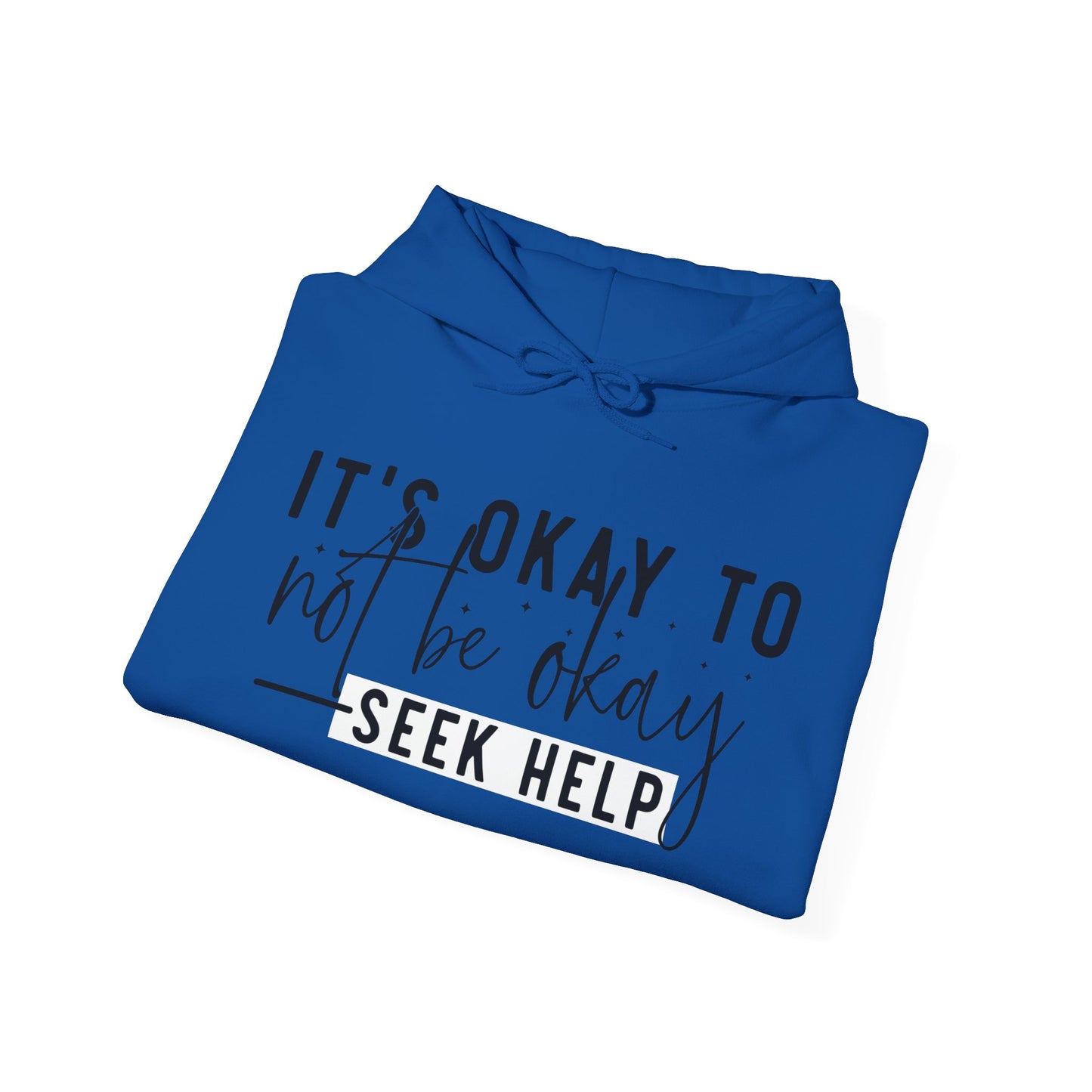 SEEK HELP Hooded Sweatshirt