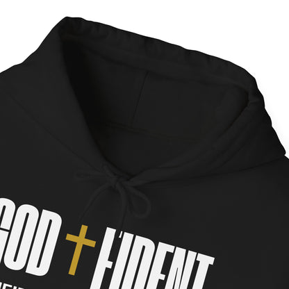 GODFIDENT Hooded Sweatshirt — Confidence Rooted in God | Unisex
