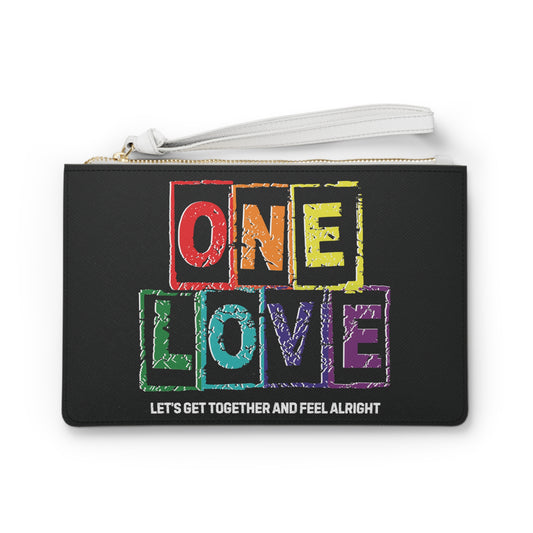 One Love (PRIDE) Clutch Bag