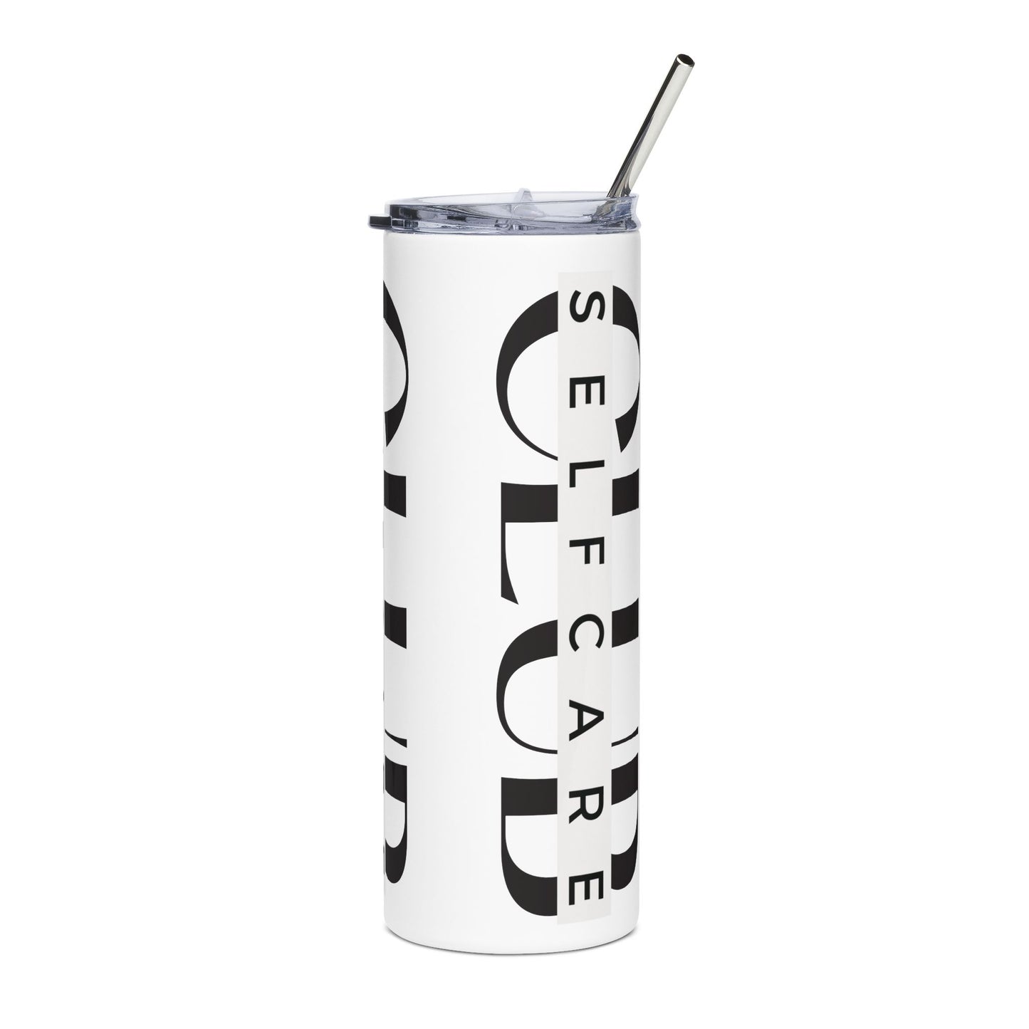 Self Care Club Stainless Steel Tumbler, 20oz