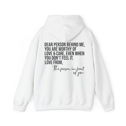 DPBM, You Are Worthy Of Love & Care Hooded Sweatshirt