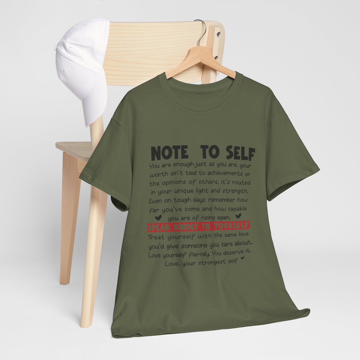 Note To Self | Unisex T-Shirt