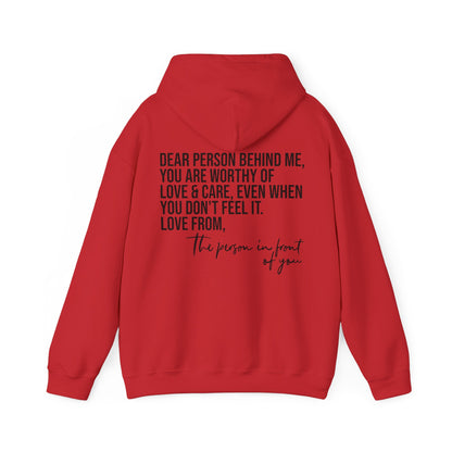 DPBM, You Are Worthy Of Love & Care Hooded Sweatshirt