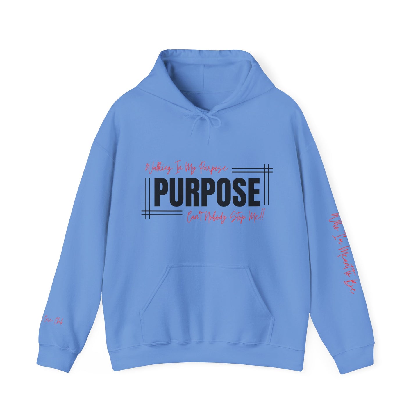 Walking In My Purpose Hooded Sweatshirt