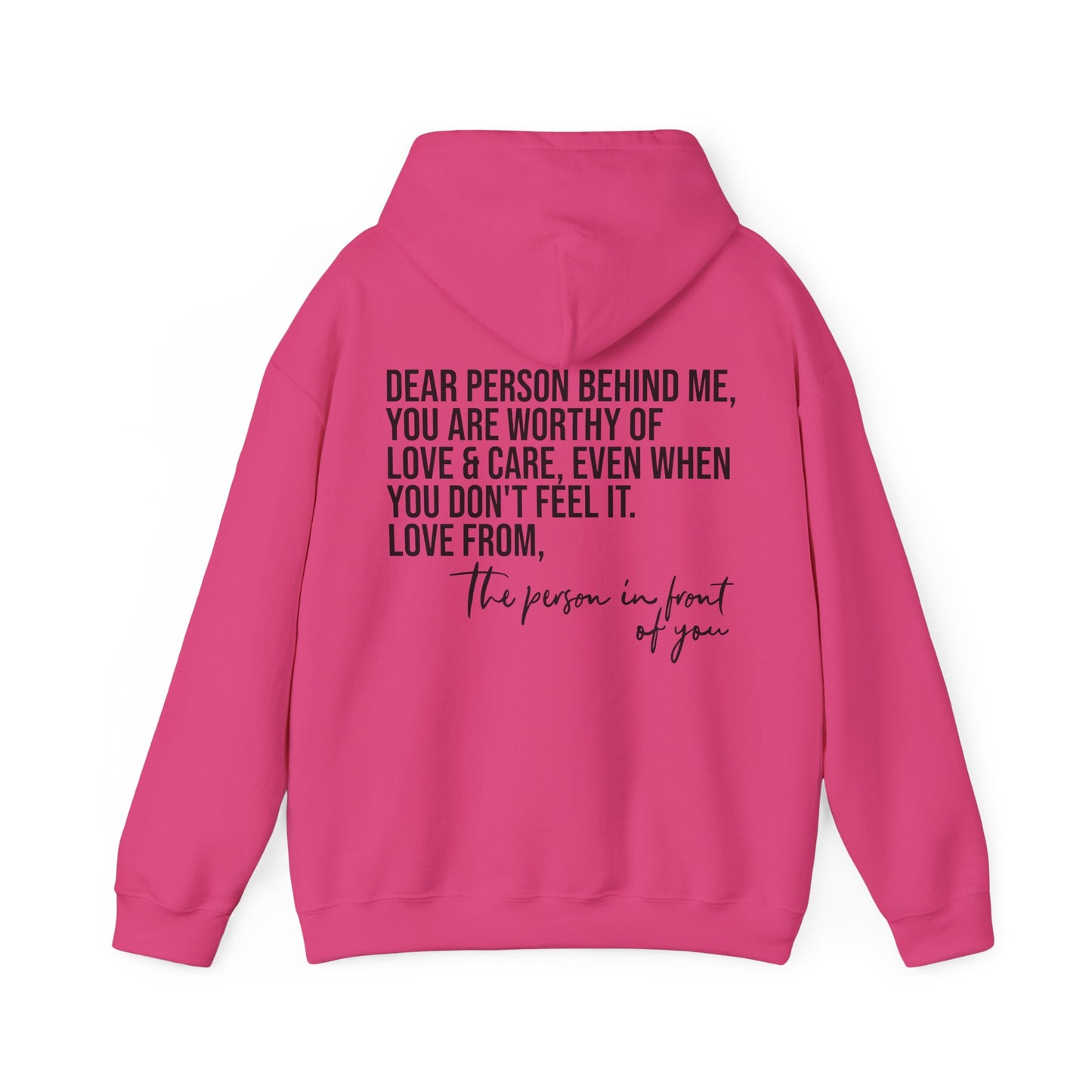 DPBM, You Are Worthy Of Love & Care Hooded Sweatshirt