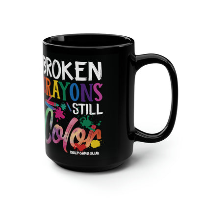 Broken Crayons Still Color BCSC Mug, 15oz