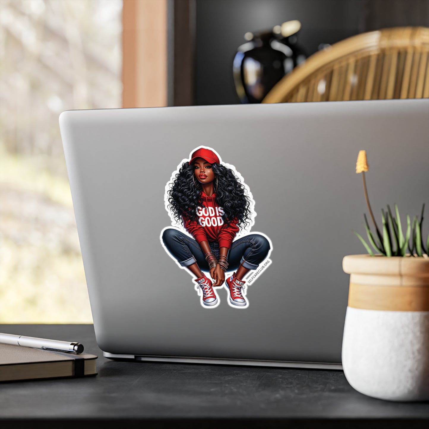 Extra Heavy On The SELFCARE Vinyl Decal Sticker