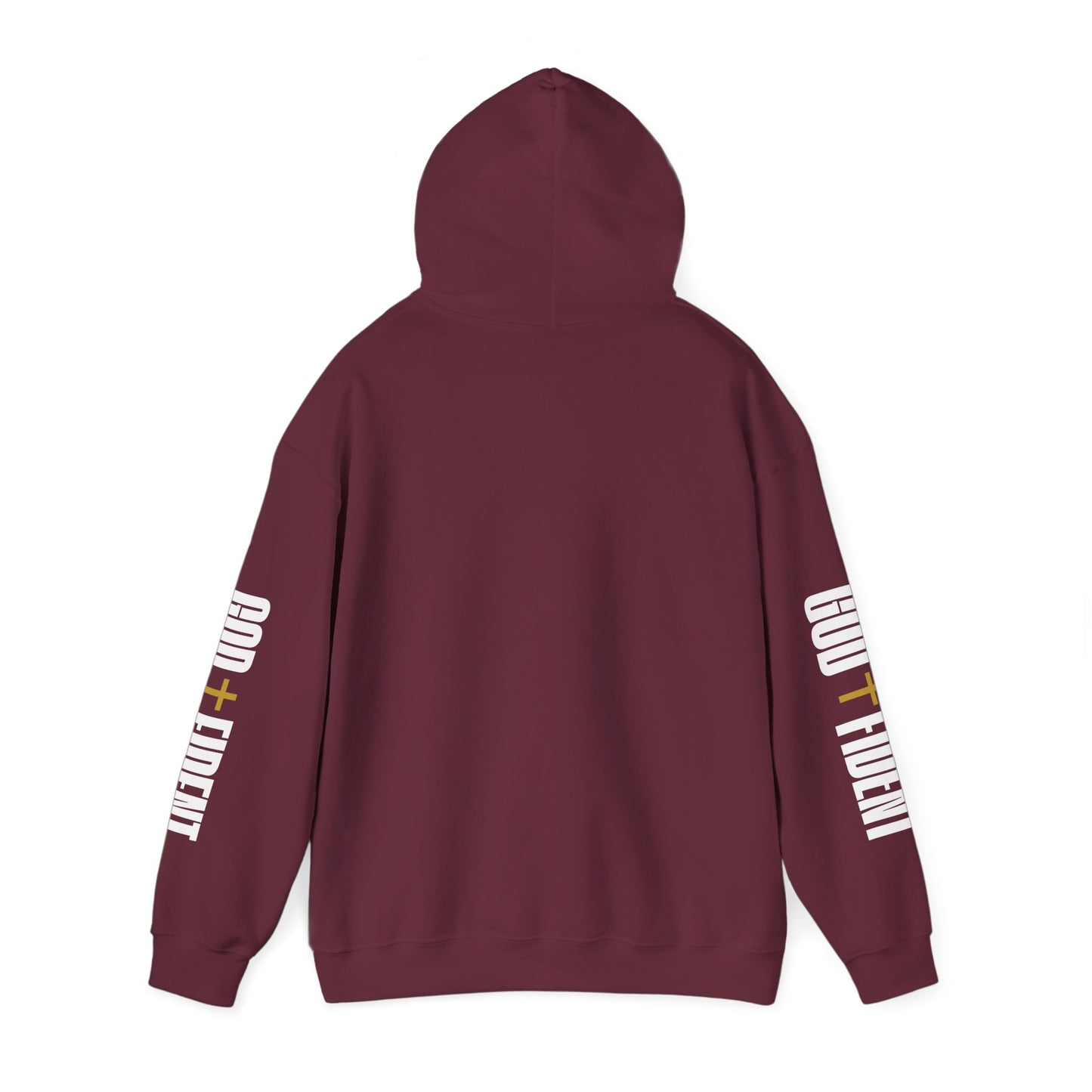 GODFIDENT Hooded Sweatshirt — Confidence Rooted in God | Unisex