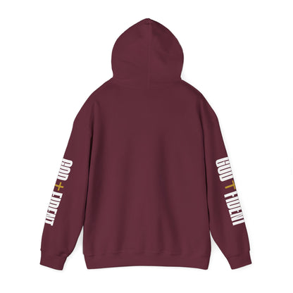GODFIDENT Hooded Sweatshirt — Confidence Rooted in God | Unisex