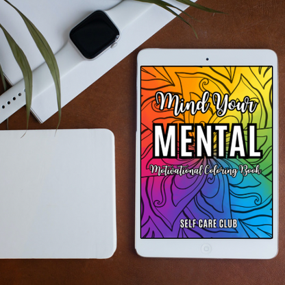 Mind Your Mental SCC Motivational Coloring E-Book