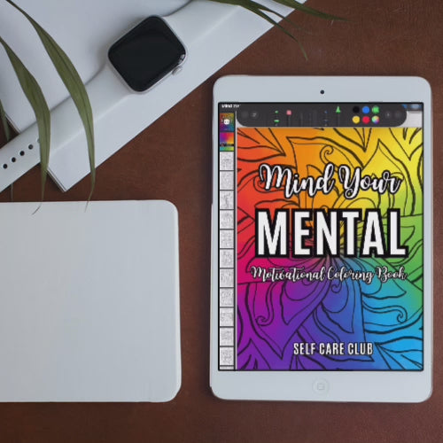 Mind Your Mental SCC Motivational Coloring E-Book