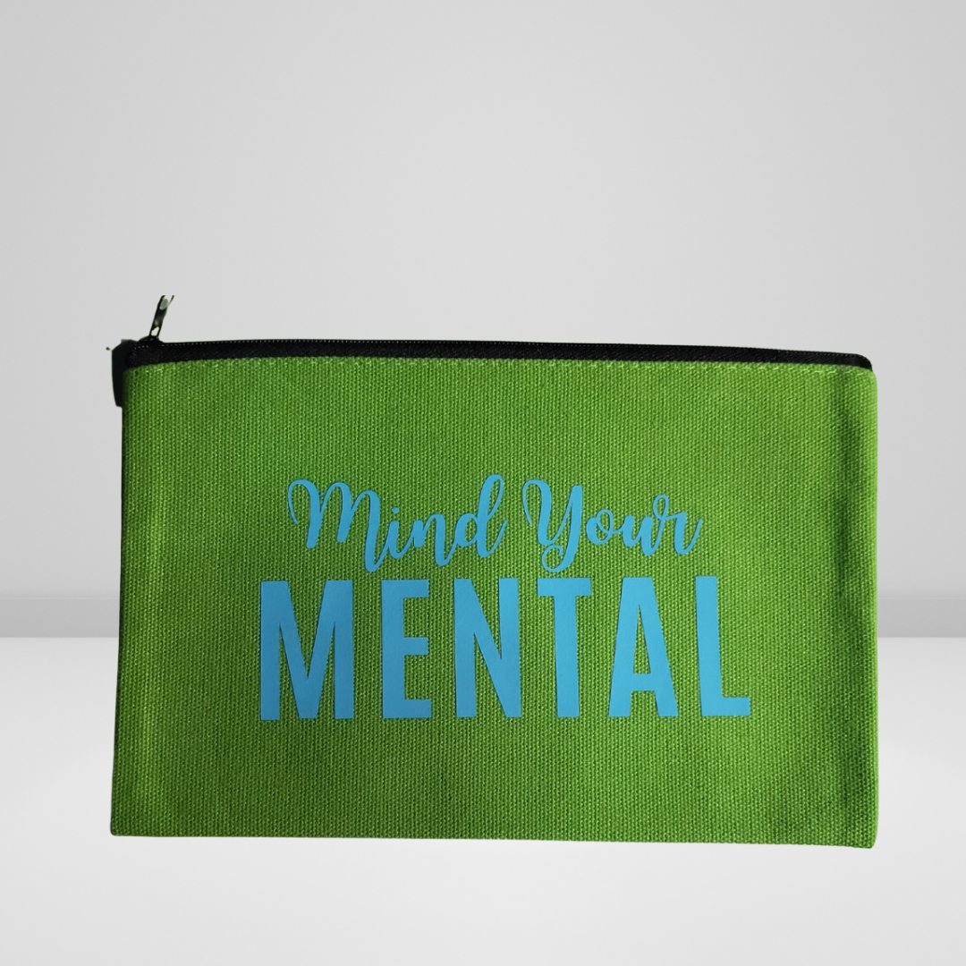 Mind Your Mental SCC Zipper Canvas Bag