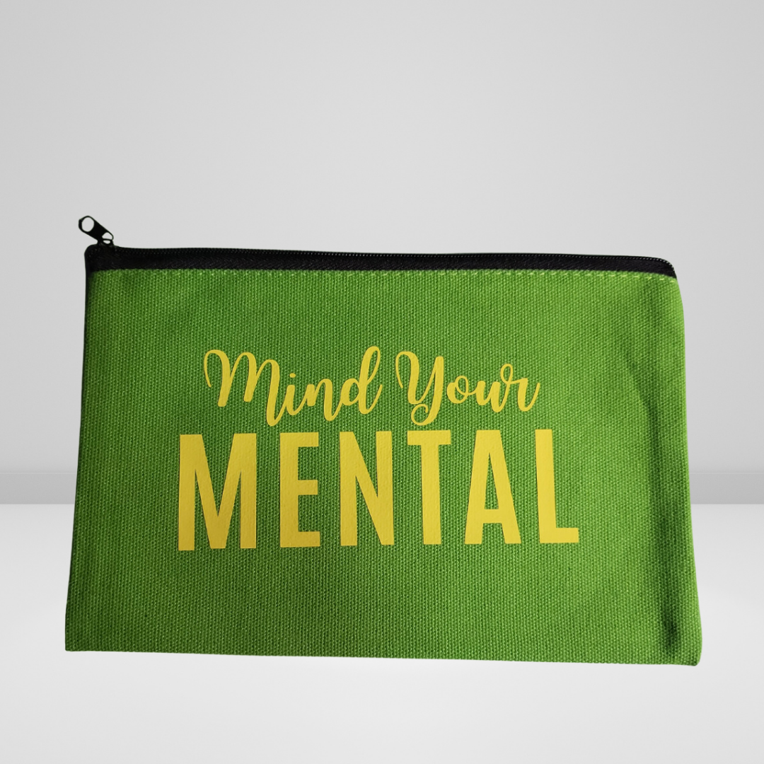 Mind Your Mental SCC Zipper Canvas Bag