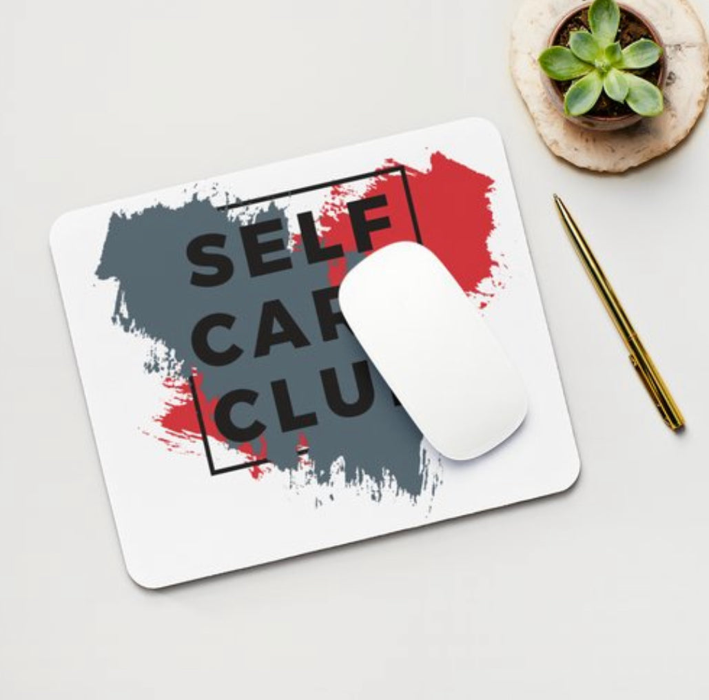 Self Care Club Mouse Pad